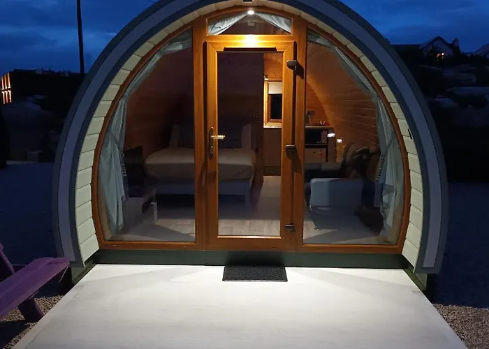 Luxusní stan Wheelhousepods Glamping